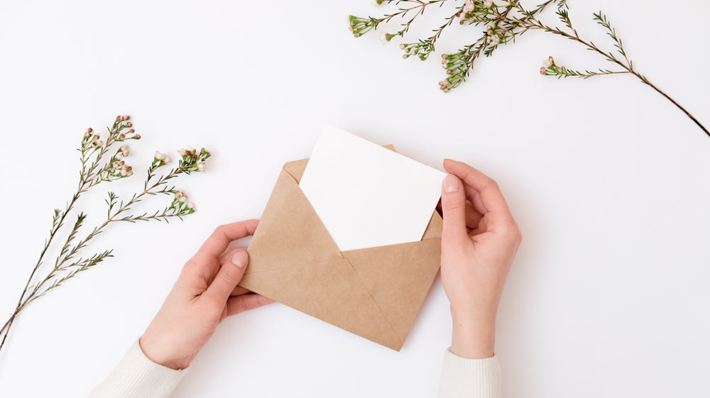 Why do people send greetings cards? The joy of receiving a card